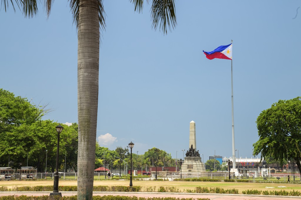 Rizal park Philippines